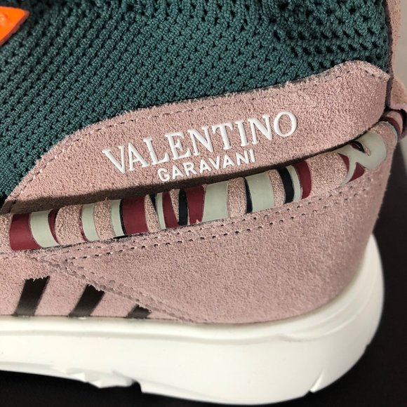 Rare Valentino Garavani Heroes Tribe Moccasin Sneakers Size 44 (11) - Picture 7 of 12